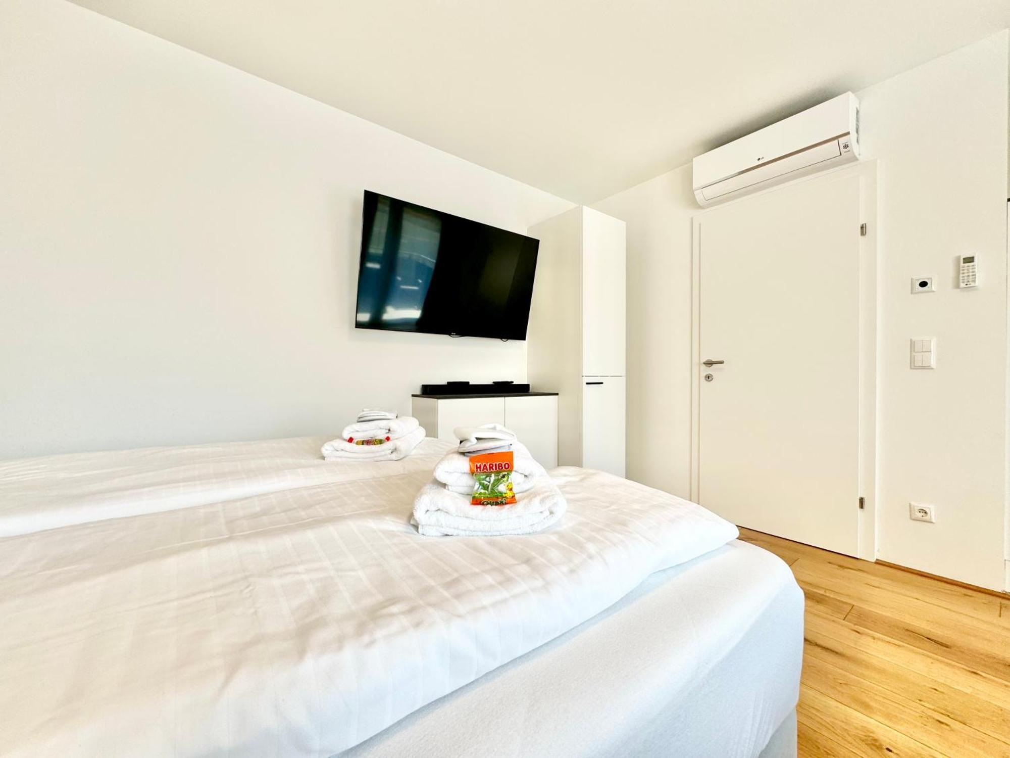 Stylische Wohnung Mit Balkon Vídeň Exteriér fotografie