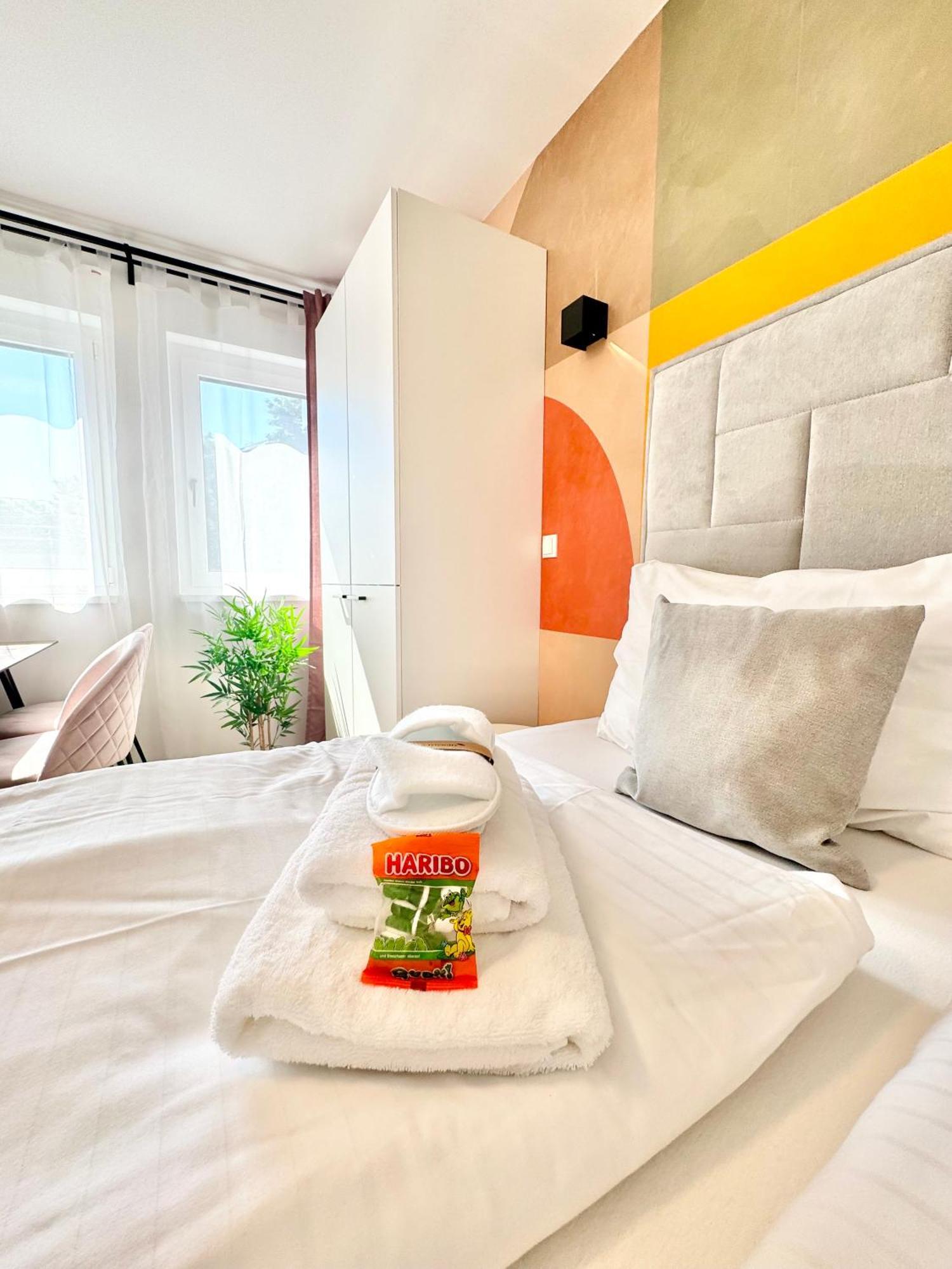 Stylische Wohnung Mit Balkon Vídeň Exteriér fotografie